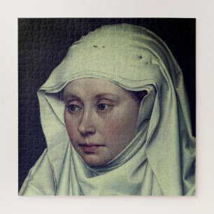 Puzzle Portrait d'une femme - par Robert Campin (vers 143