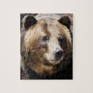 Puzzle Portrait grizzli