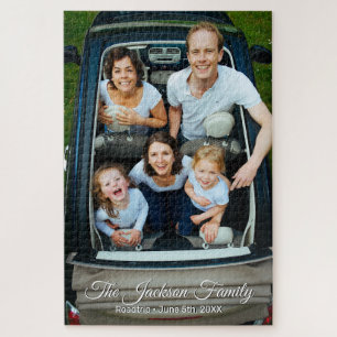 Puzzle Portrait personnalisé La photo de famille