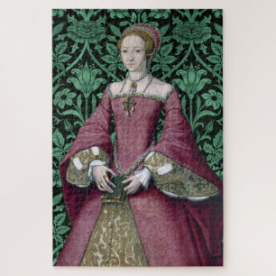 Puzzle Portrait Princesse Elizabeth Tudor, Reine