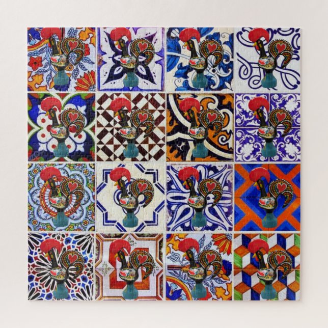 Puzzle Portugal Galo de Barcelos (Vertical)