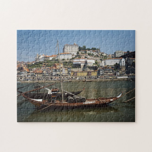 Puzzle Portugal, Porto, Bateau Aux Barils De Vin (Horizontal)