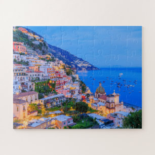 Puzzle Positano, Côte Amalfitaine, Italie.