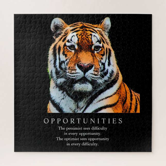 Puzzle Possibilités de motivation Citer Tigre (Vertical)