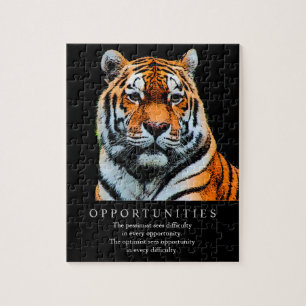 Puzzle Possibilités de motivation Citer Tigre