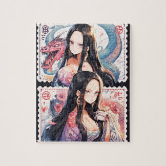 Puzzle Postage Anime