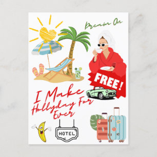 Puzzle Postcard