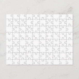 Puzzle Postcard