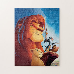 Puzzle Poster Art classique Lion King