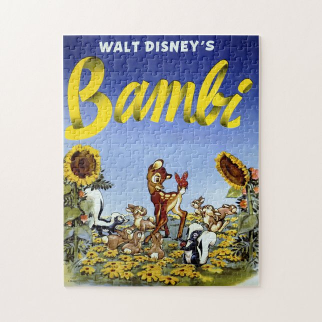 Puzzle Poster classique Bambi de Walt Disney (Vertical)