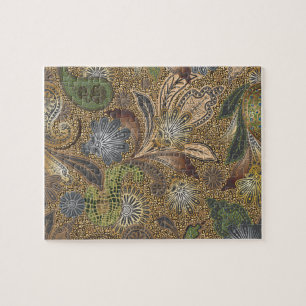Puzzle Poster de animal Paisley Motif