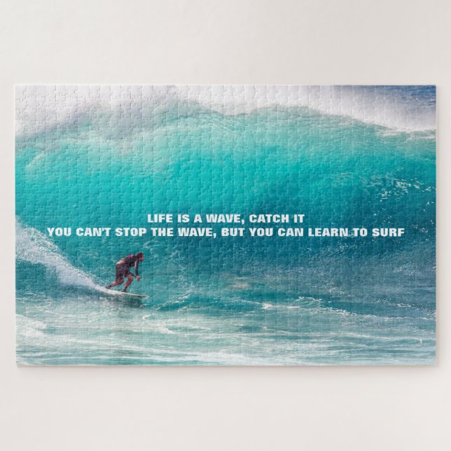 Puzzle POSTER DE DEVIS surf (Horizontal)