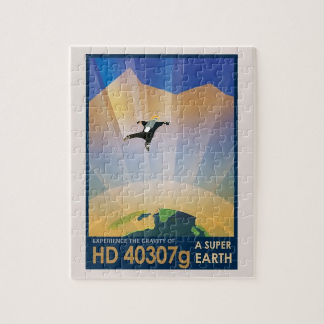 Puzzle Poster de la NASA Future Travel Sci Fi - Super Ear (Vertical)