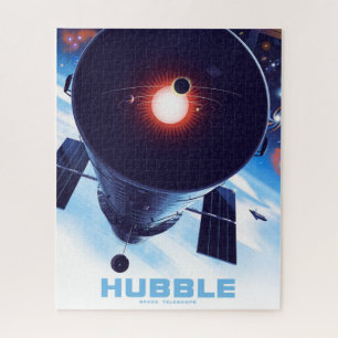 Puzzle Poster du télescope spatial Hubble.