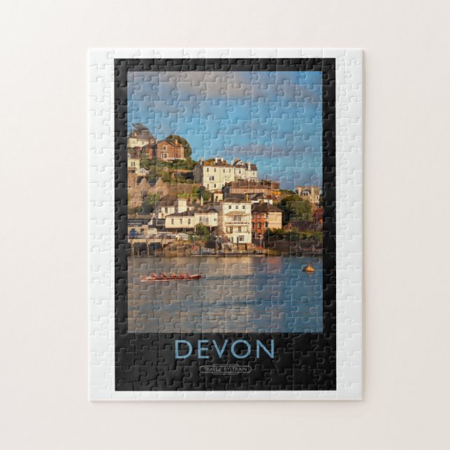 Puzzle Poster ferroviaire Devon (Vertical)