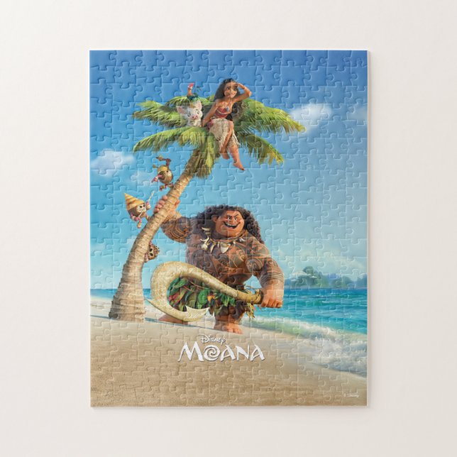 Puzzle Poster Moana Movie (Vertical)
