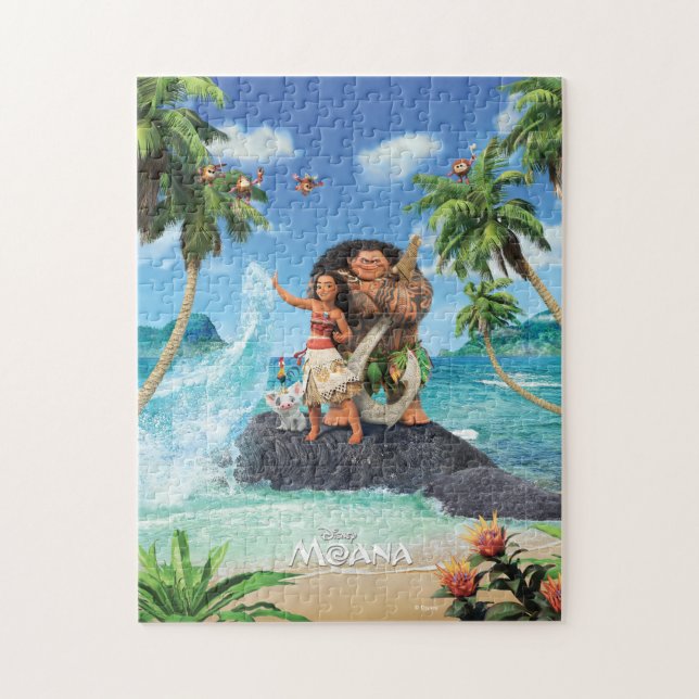 Puzzle Poster Moana Movie (Vertical)