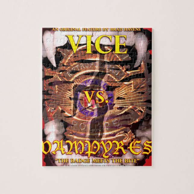 Puzzle Poster officiel de Vice contre Vampyres sur une (Vertical)
