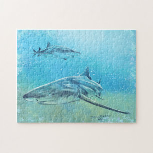 Puzzle Poster requins