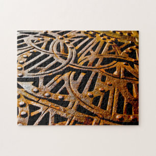 Puzzle Pot rouillé