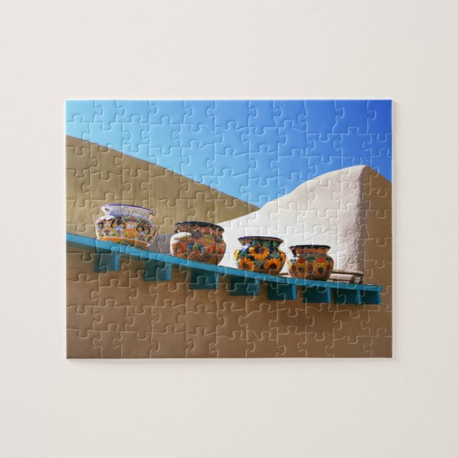 Puzzle Poterie sur le mur Adobe (Horizontal)