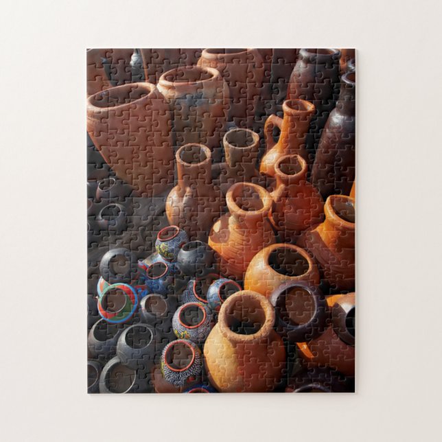 Puzzle Pots d'argile, Hazyview, Mpumalanga, Afrique du Su (Vertical)