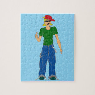 Puzzle pouce en l'air
