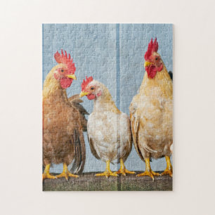 Puzzle Poulet et amis