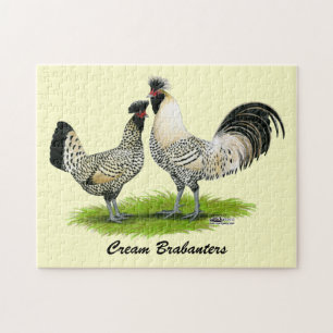 Puzzle Poulets crèmes de Brabanter