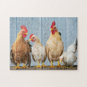 Puzzle Poulets et amis