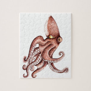 Puzzle Poulpe - Octopus vulgaris