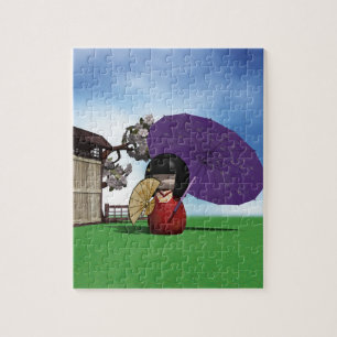 Puzzle Poupée Kokeshi