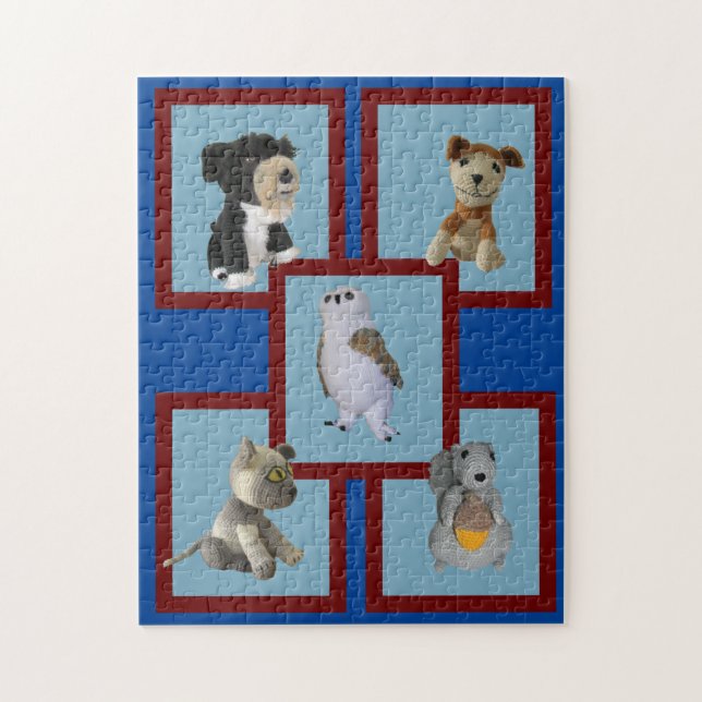 Puzzle - Poupées animales (Vertical)