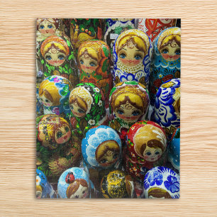 Puzzle Poupées Matriochka Kiosque de Souvenirs Photo de V