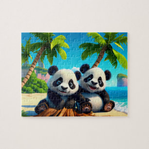 Puzzle pour bébés enfants - Tropical