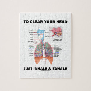 Puzzle Pour dégager votre tête juste inhalez et exhalez