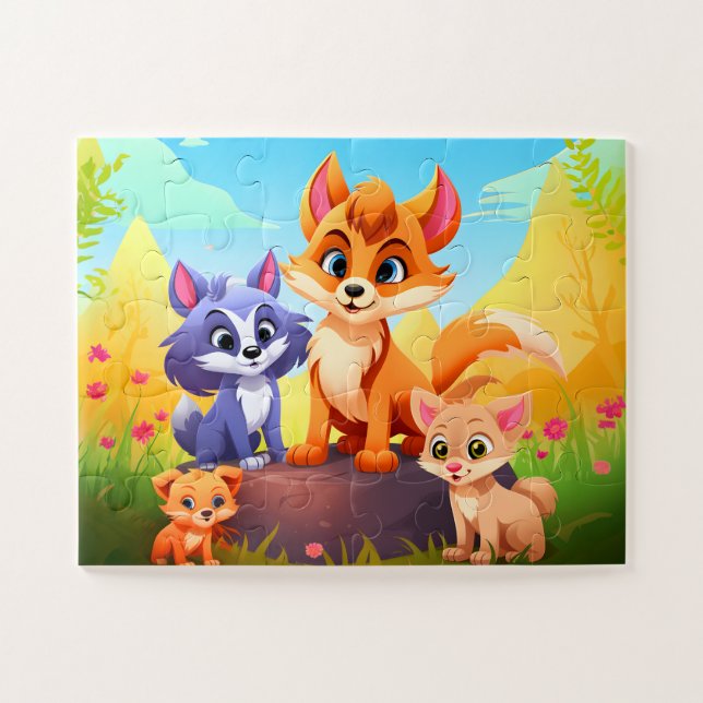 Puzzle pour enfants (Horizontal)