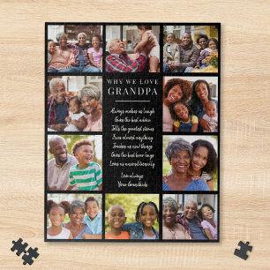 Puzzle Pourquoi nous aimons le collage de photos de grand