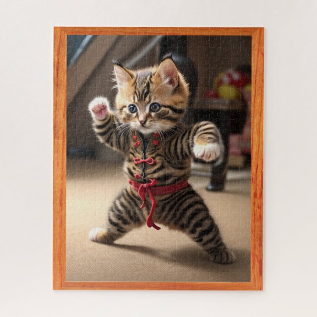 Puzzle pouvoirs super-chaton (Vertical)