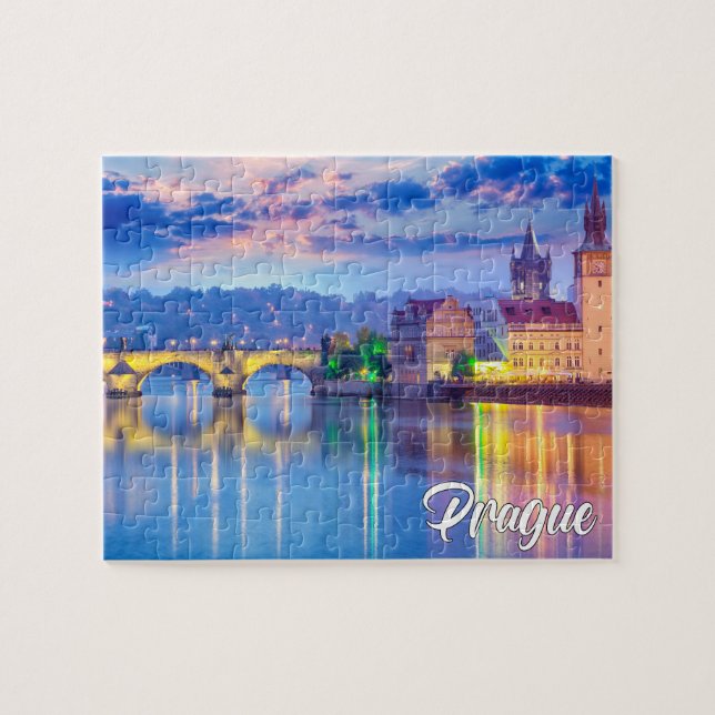 Puzzle Prague, République tchèque (Horizontal)