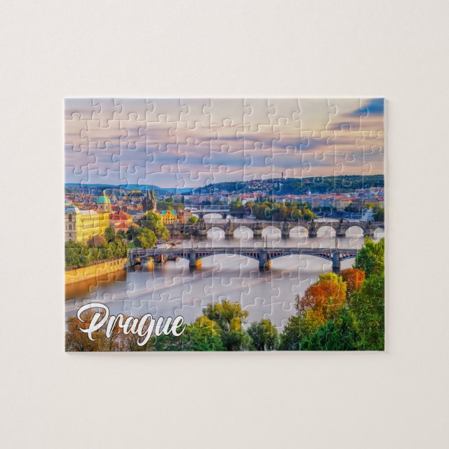 Puzzle Prague, République tchèque (Horizontal)
