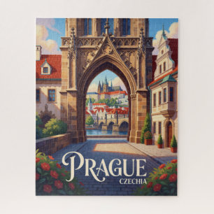Puzzle Prague République tchèque Architecture gothique hi
