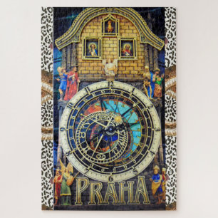 PUZZLE PRAHA PRAGUE HORLOGE ASTRONOMIQUE