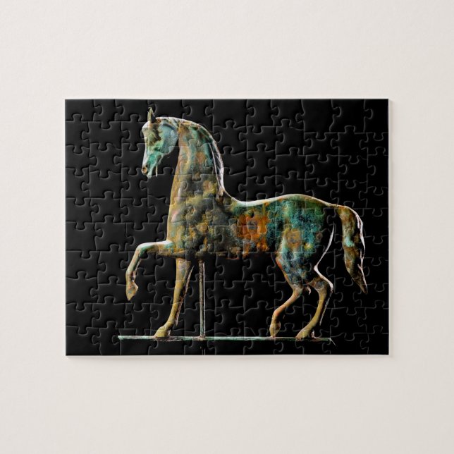 Puzzle Prancing Horse Weathervane (Horizontal)