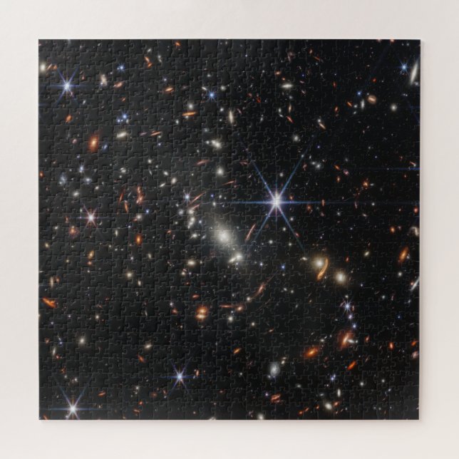 Puzzle Premier champ profond de l'univers de James webb (Horizontal)