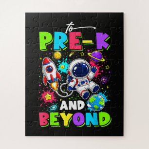 Puzzle Premier jour de pré-maternelle astronaute espace r