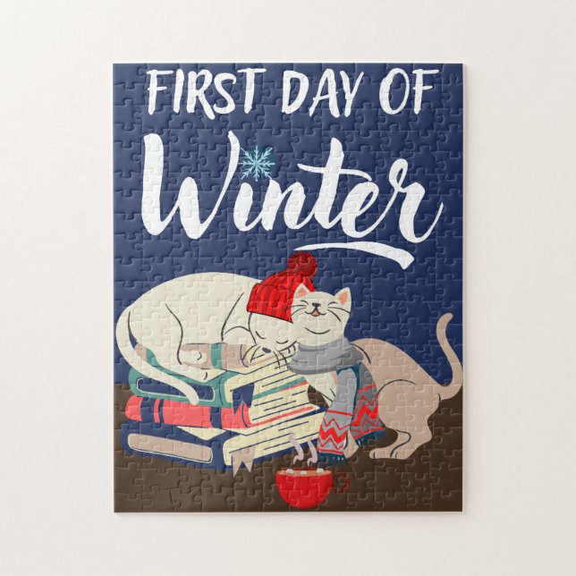 Puzzle Premier Jour D'Hiver (Vertical)