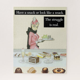 Puzzle Prenez un Snack ou ressemblez-vous à un Snack. Vin