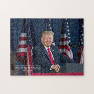 Puzzle President Donald J. Trump Mt Rushmore Speech