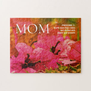 Puzzle Pretty Floral Maman Proverbs 31